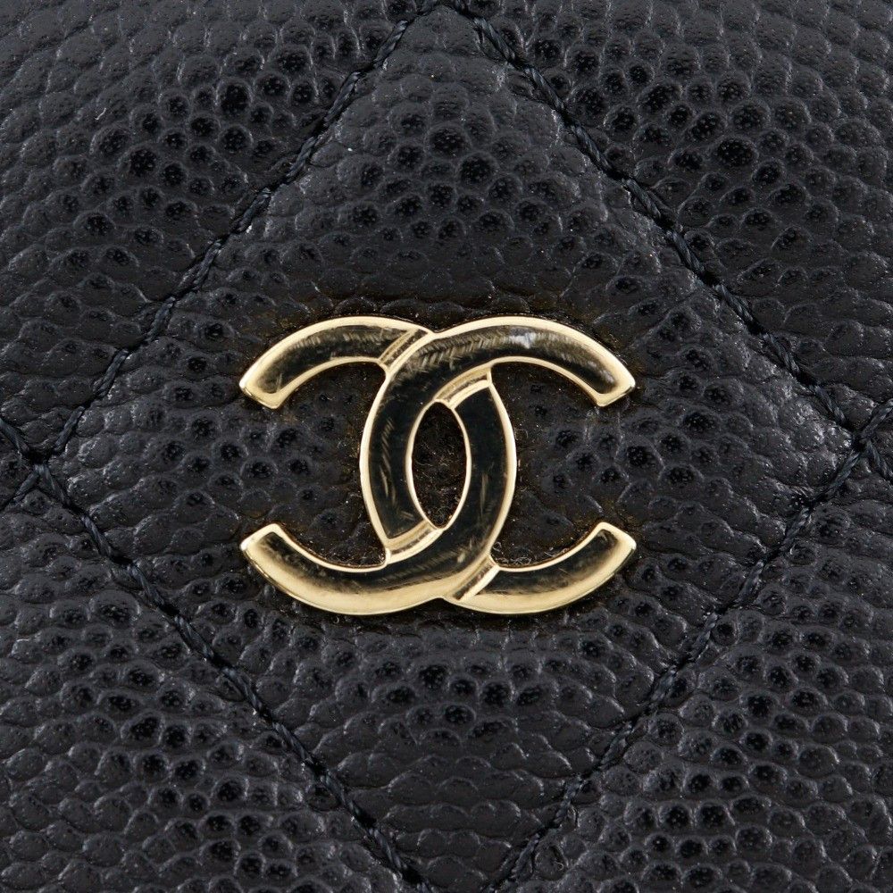 Chanel Chanel CC Card Case Quilted Caviar Size ONE SIZE - 11 Thumbnail