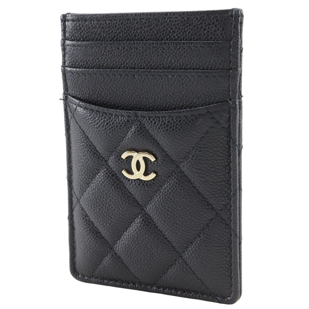 Chanel Chanel CC Card Case Quilted Caviar Size ONE SIZE - 5 Thumbnail