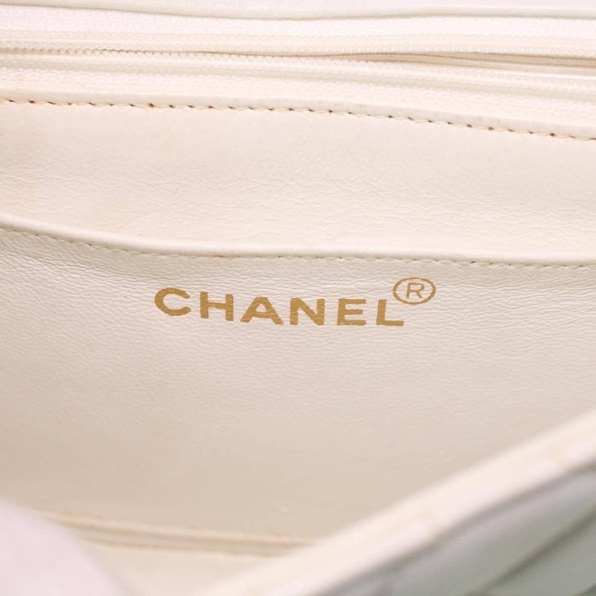 Chanel Chanel Vintage Classic Single Flap Bag Quilted Lambskin Size ONE SIZE - 7 Thumbnail