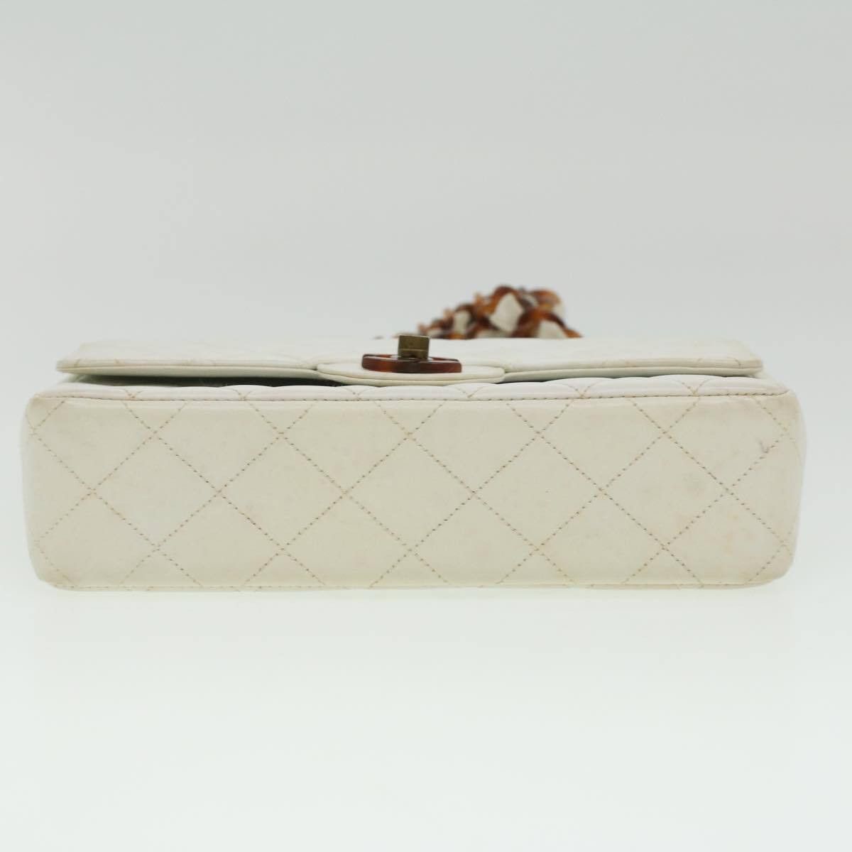 Chanel Chanel Vintage Classic Single Flap Bag Quilted Lambskin Size ONE SIZE - 24 Thumbnail