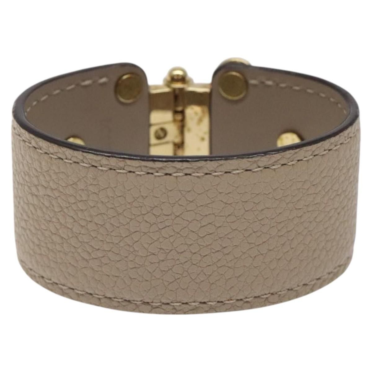 Louis Vuitton Louis Vuitton Save It Bracelet Leather Size ONE SIZE - 10 Thumbnail