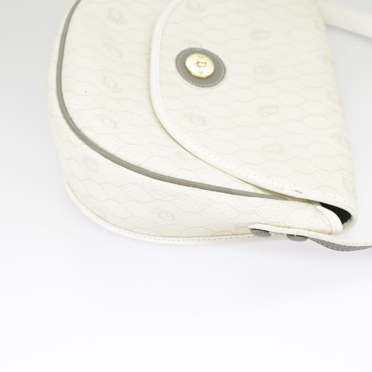 Dior Christian Dior Vintage Honeycomb Shoulder Bag Canvas Size ONE SIZE - 3 Thumbnail