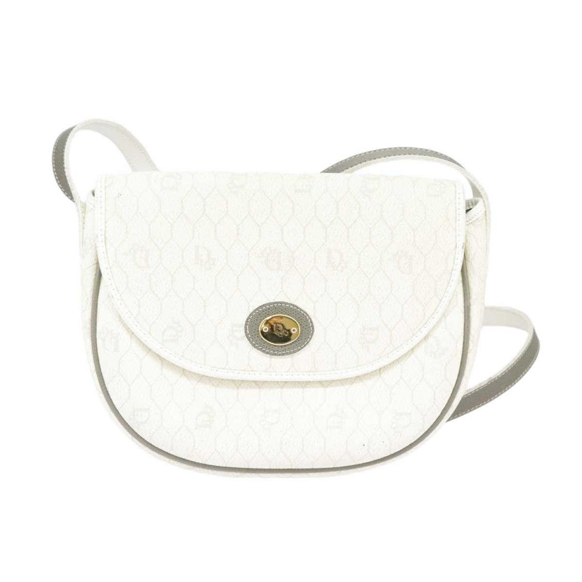 Dior Christian Dior Vintage Honeycomb Shoulder Bag Canvas Size ONE SIZE - 17 Thumbnail