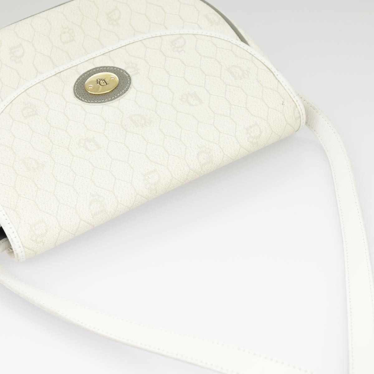 Dior Christian Dior Vintage Honeycomb Shoulder Bag Canvas Size ONE SIZE - 14 Thumbnail