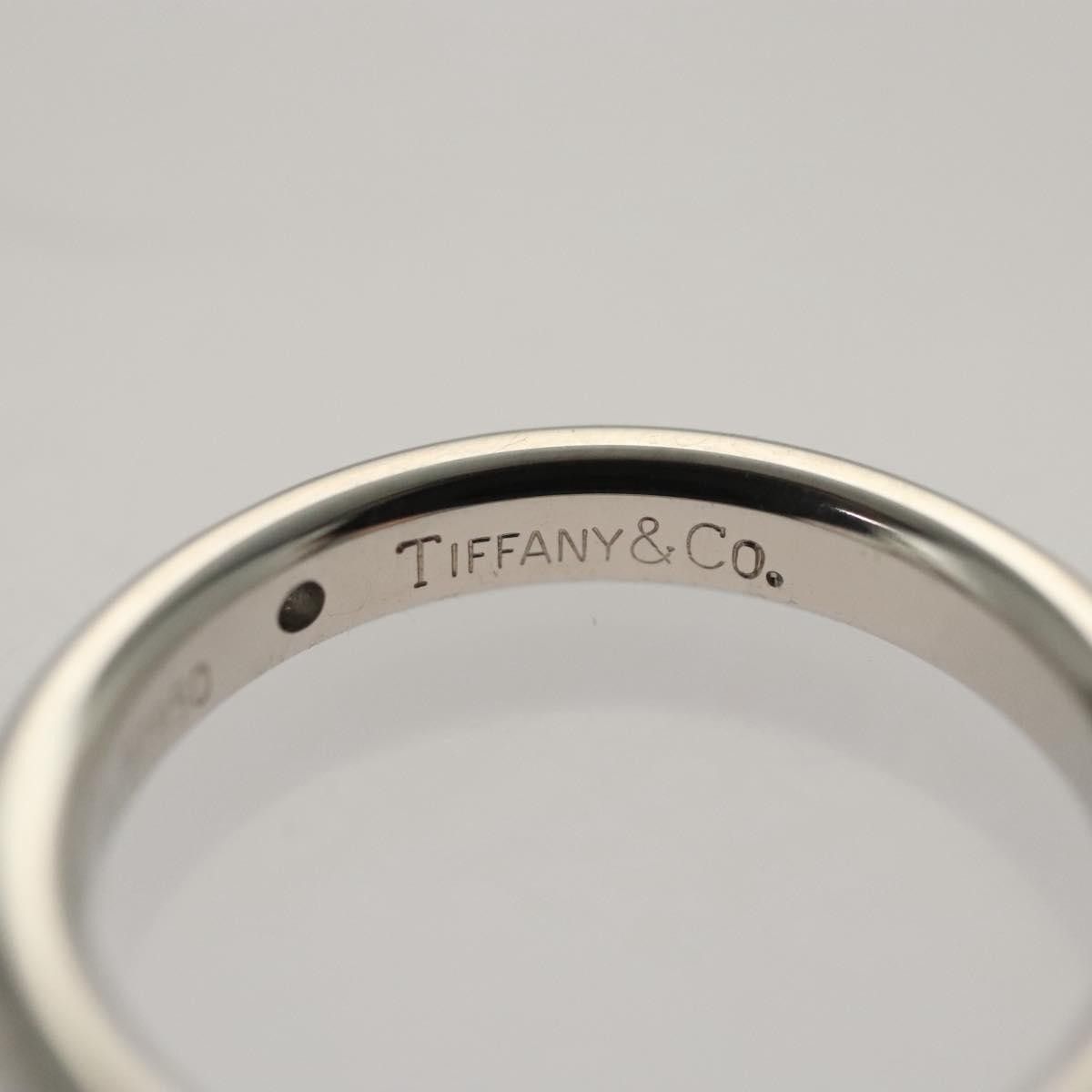 Tiffany & Co. Tiffany & Co. Elsa Peretti 1 Diamond Stacking Band Ring 950 Platinum with Diamond Size ONE SIZE - 8 Thumbnail
