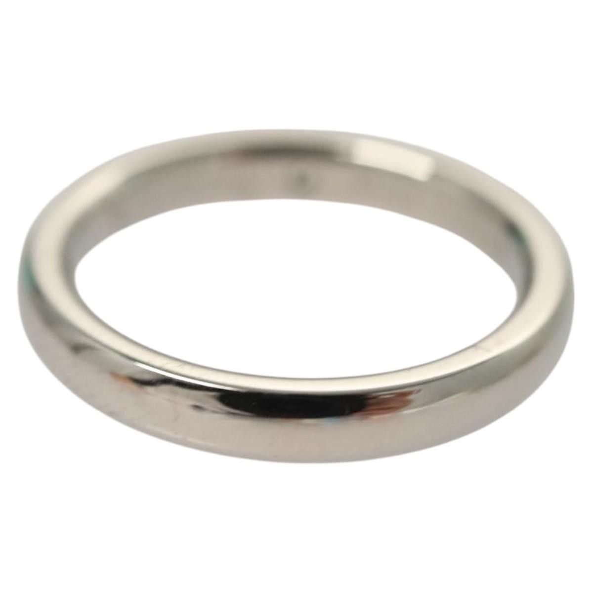 Tiffany & Co. Tiffany & Co. Elsa Peretti 1 Diamond Stacking Band Ring 950 Platinum with Diamond Size ONE SIZE - 2 Thumbnail