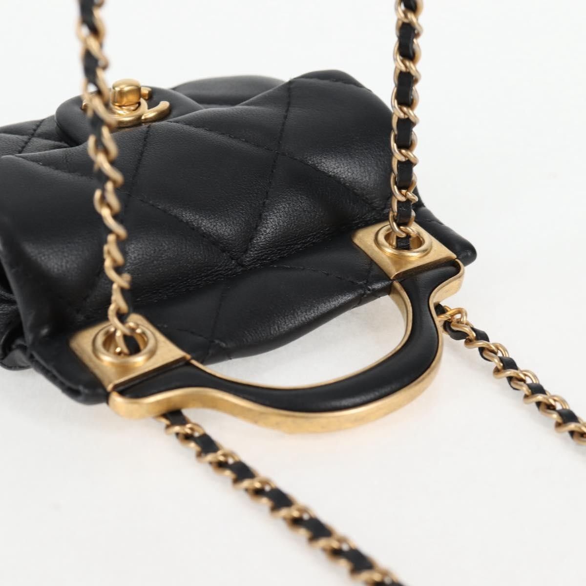 Chanel Chanel Lady Handle Flap Card Holder on Chain Size ONE SIZE - 19 Thumbnail