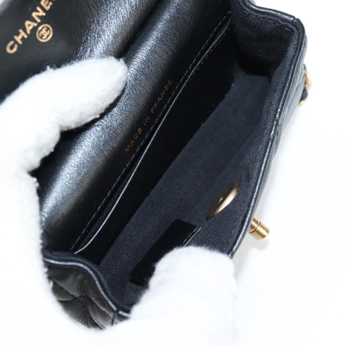 Chanel Chanel Lady Handle Flap Card Holder on Chain Size ONE SIZE - 5 Thumbnail