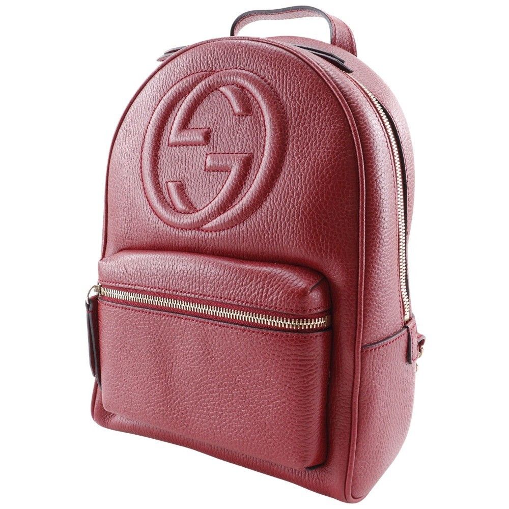 Gucci Gucci Soho Chain Backpack Leather Size ONE SIZE - 3 Thumbnail