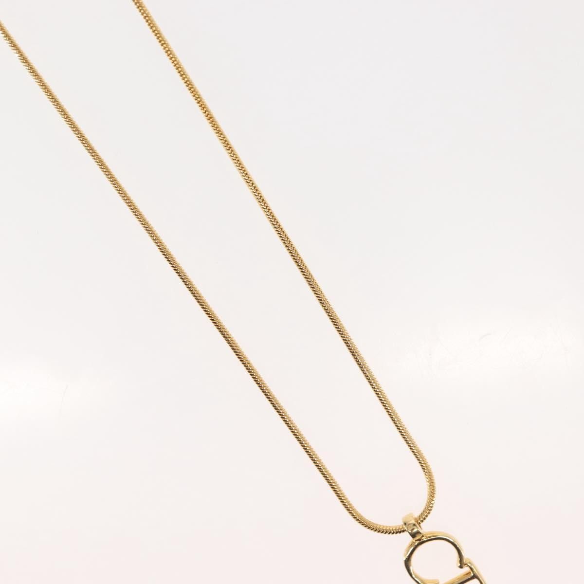 Dior Christian Dior CD Pendant Necklace Metal Size ONE SIZE - 8 Thumbnail