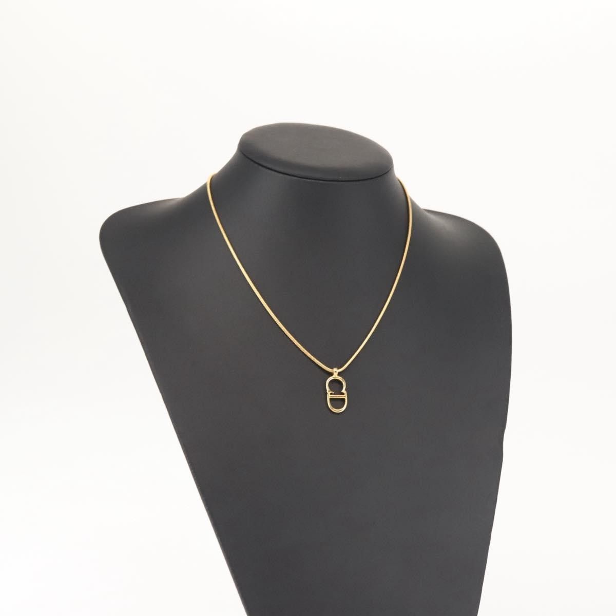 Dior Christian Dior CD Pendant Necklace Metal Size ONE SIZE - 7 Thumbnail