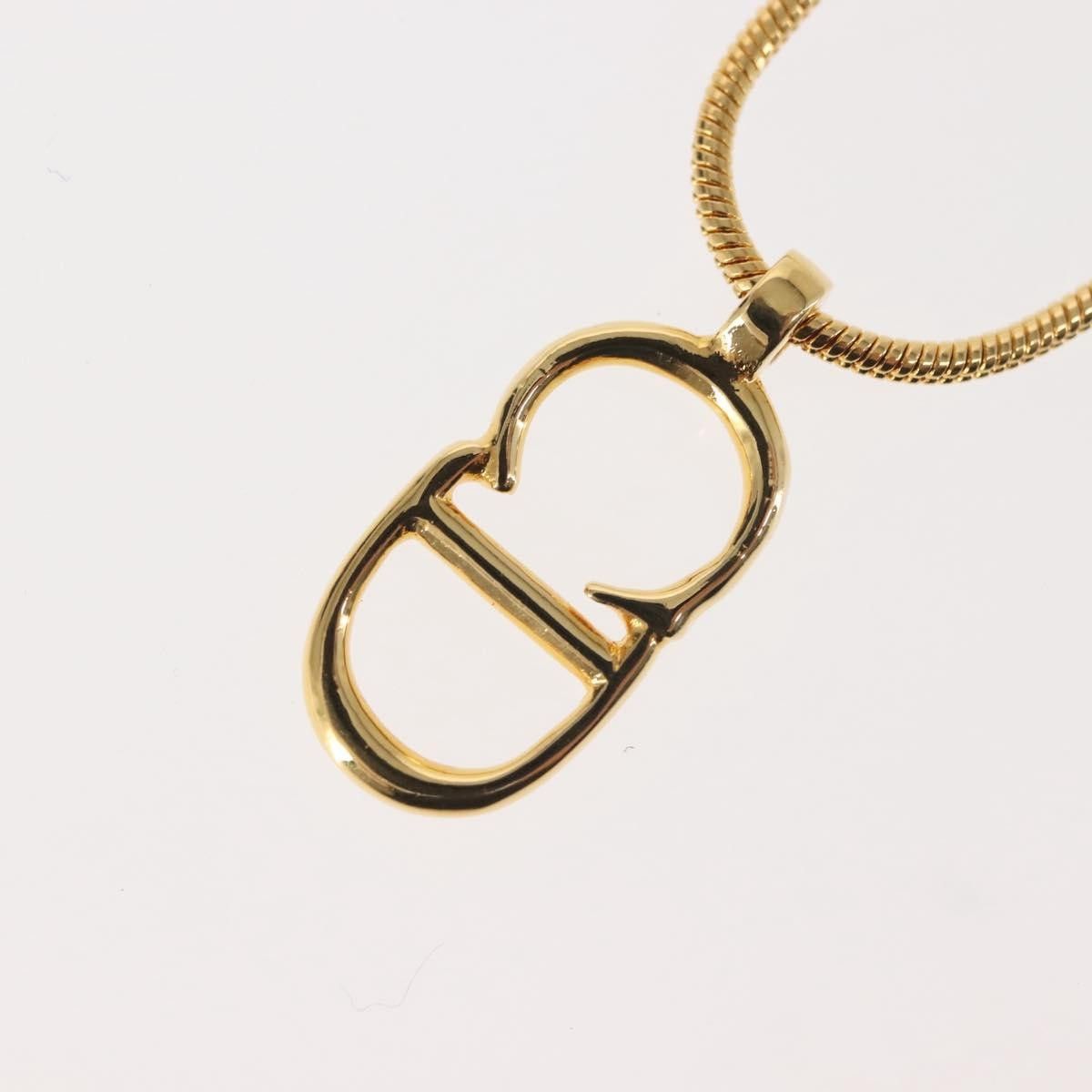 Dior Christian Dior CD Pendant Necklace Metal Size ONE SIZE - 10 Thumbnail