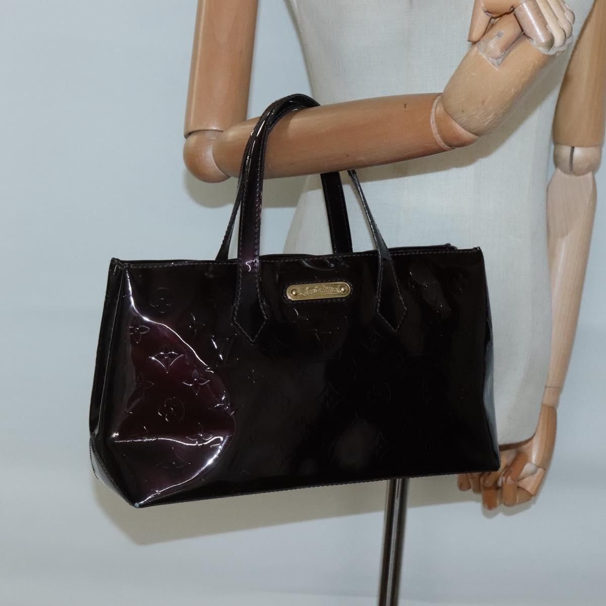Louis Vuitton Louis Vuitton Wilshire Handbag Monogram Vernis Size ONE SIZE - 13 Thumbnail