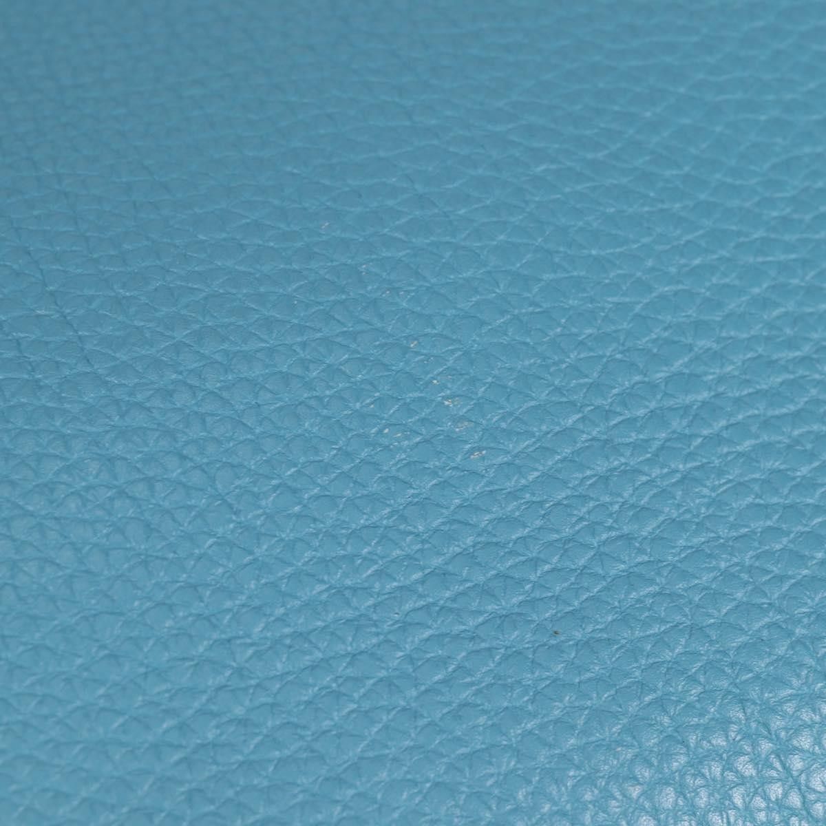 Hermes Hermes Birkin Handbag Blue Togo with Palladium Hardware Size ONE SIZE - 21 Thumbnail