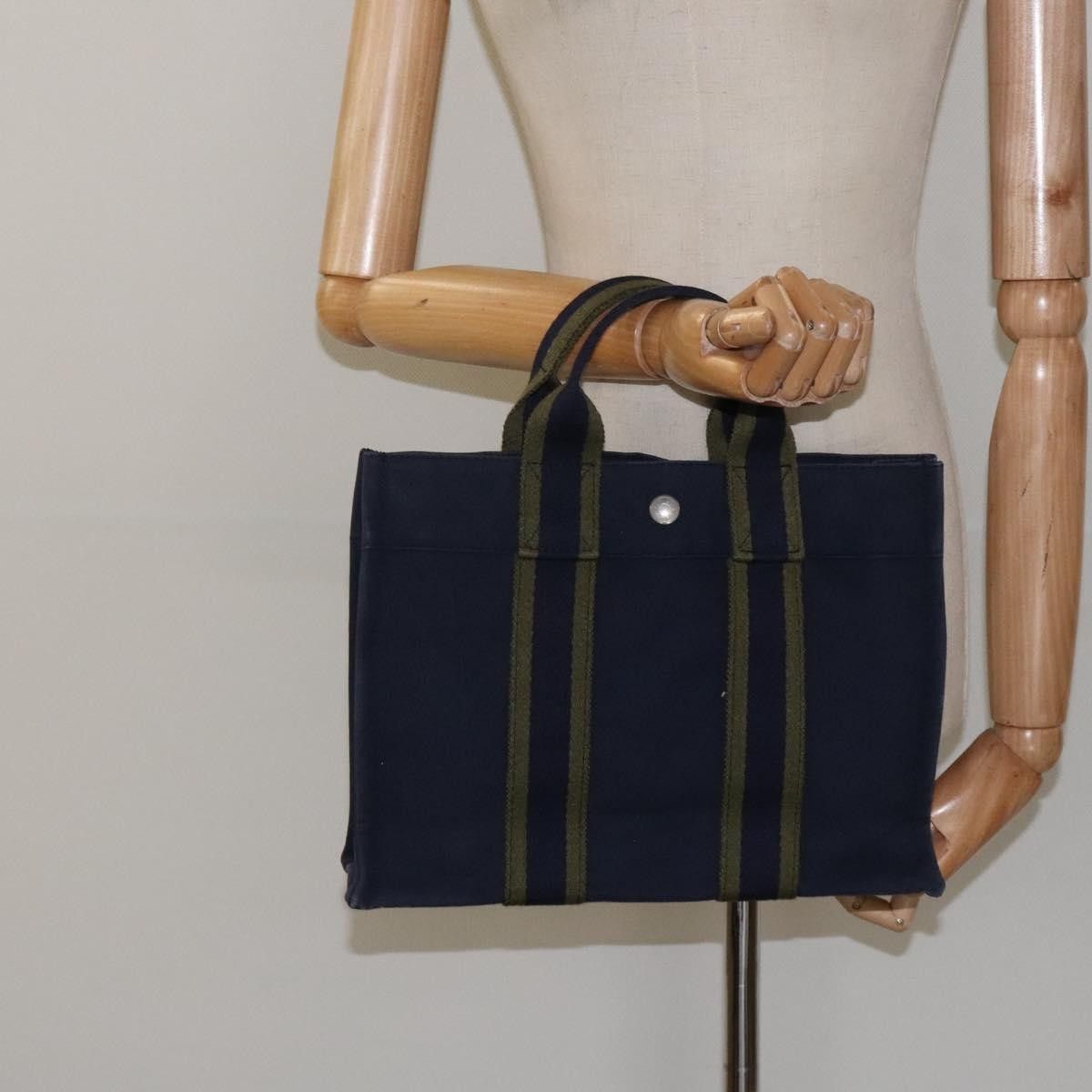 Hermes Hermes Fourre Tout Tote Canvas Size ONE SIZE - 14 Thumbnail