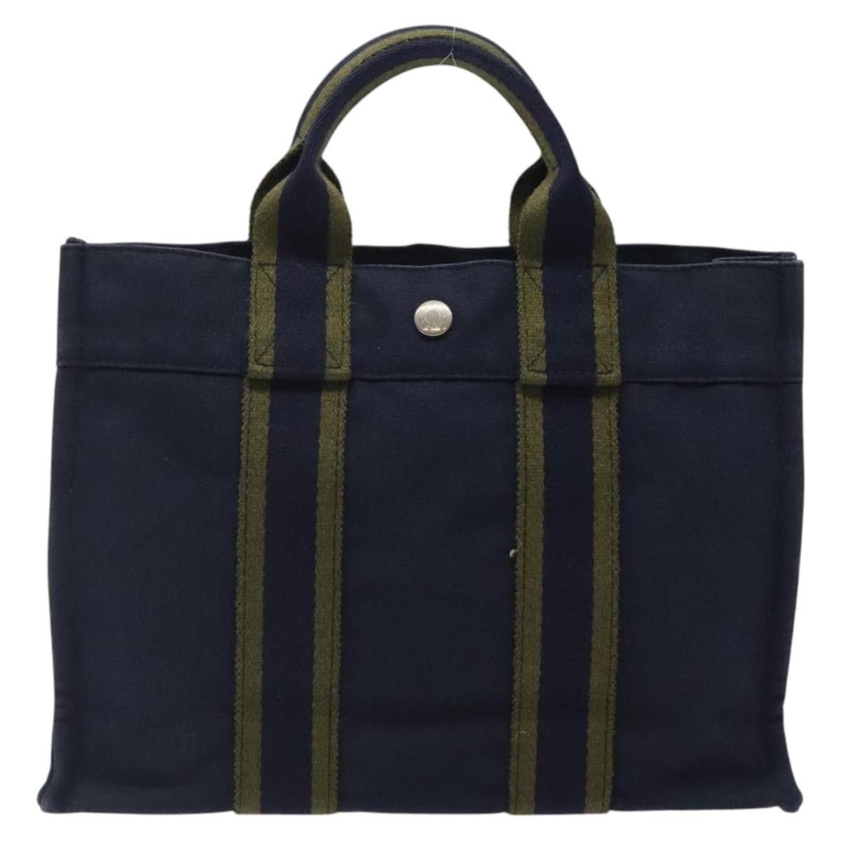 Hermes Hermes Fourre Tout Tote Canvas Size ONE SIZE - 19 Thumbnail