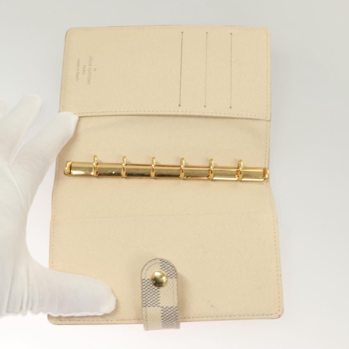 Louis Vuitton Louis Vuitton Agenda Cover Damier Azur Size ONE SIZE - 5 Thumbnail