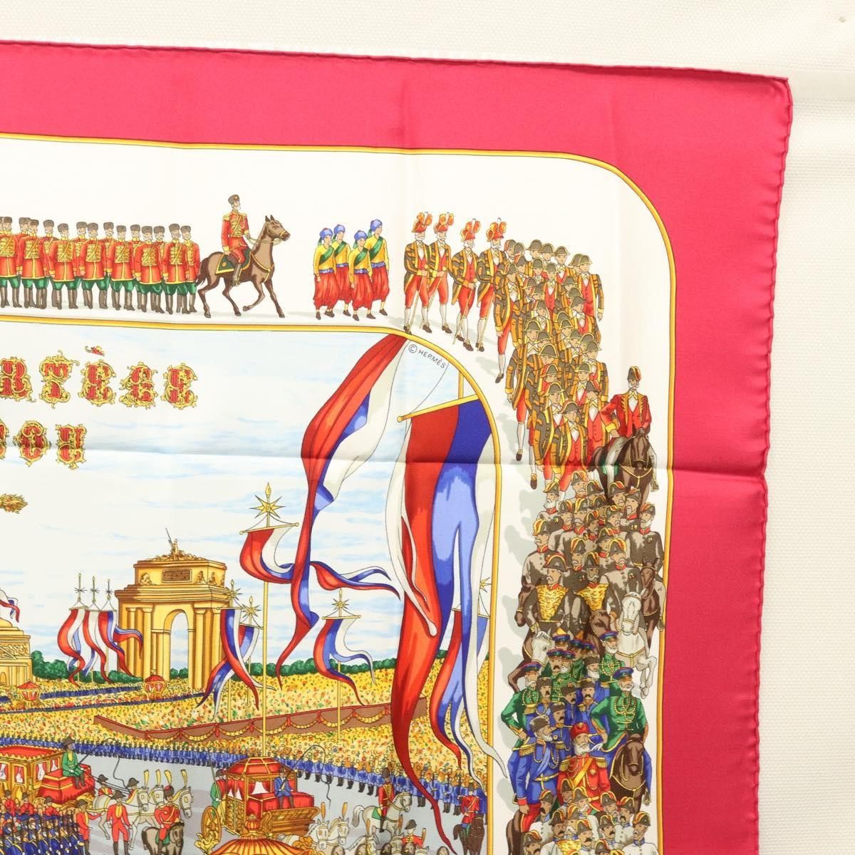 Hermes Hermes Carré 90 Silk multicolor Size ONE SIZE - 4 Thumbnail
