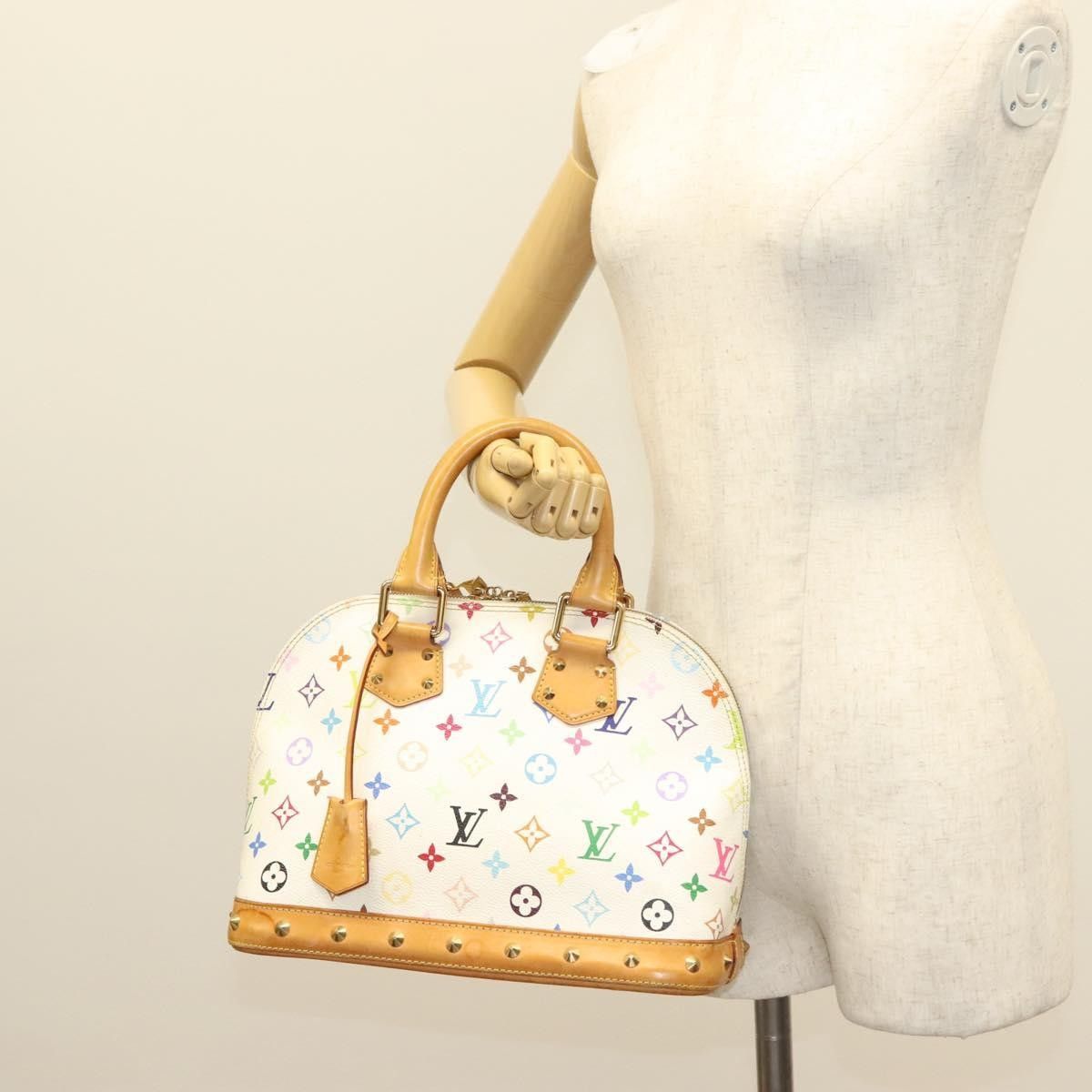 Louis Vuitton Louis Vuitton Alma Handbag Monogram Multicolor Size ONE SIZE - 14 Thumbnail