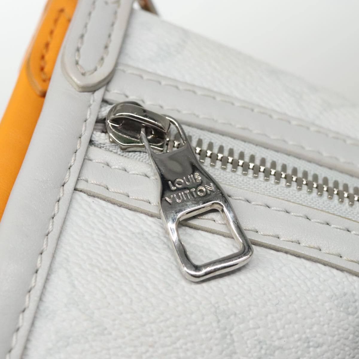 Louis Vuitton Louis Vuitton Double Flat Messenger Bag Limited Edition Logo Story Monogram Canvas and Denim Size ONE SIZE - 13 Thumbnail