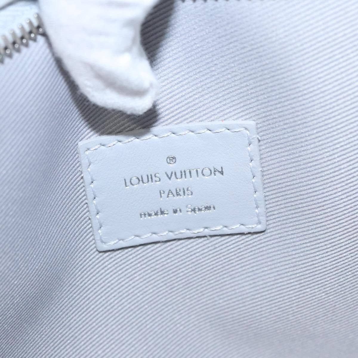 Louis Vuitton Louis Vuitton Double Flat Messenger Bag Limited Edition Logo Story Monogram Canvas and Denim Size ONE SIZE - 6 Thumbnail