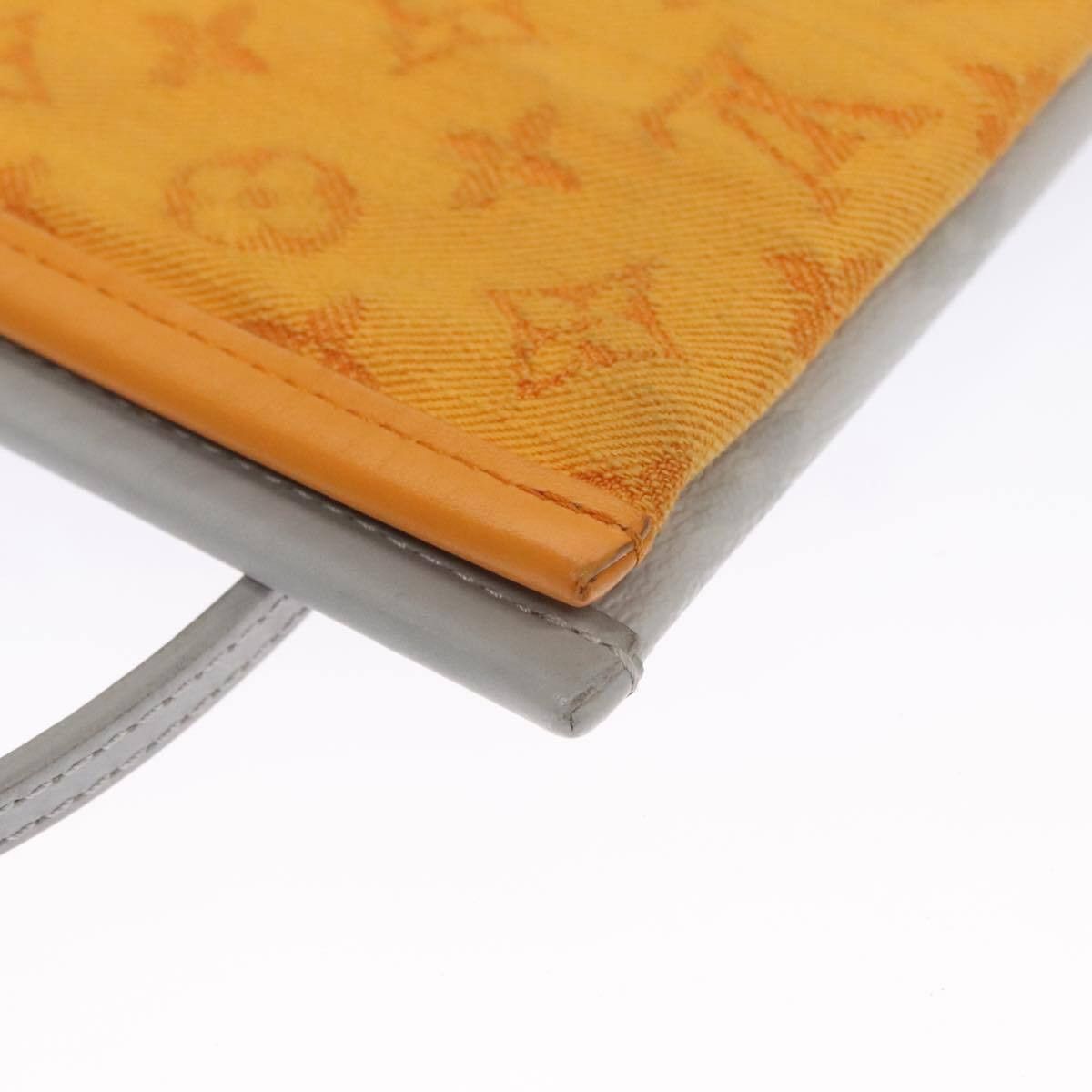 Louis Vuitton Louis Vuitton Double Flat Messenger Bag Limited Edition Logo Story Monogram Canvas and Denim Size ONE SIZE - 9 Thumbnail