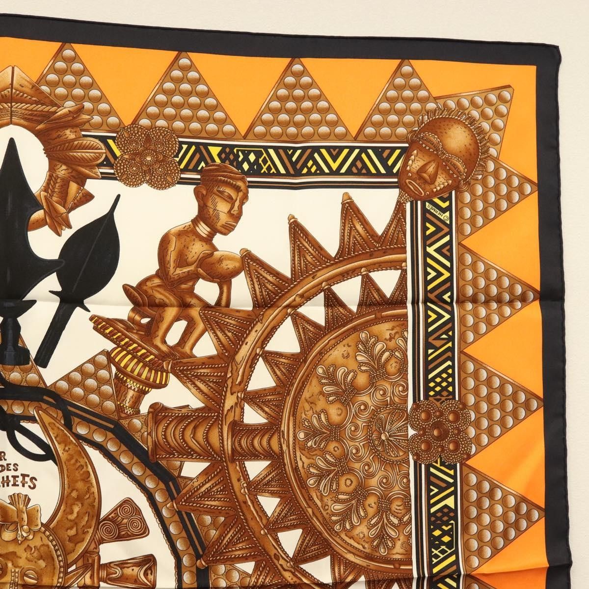 Hermes Hermes Carré 90 Silk multicolor Size ONE SIZE - 4 Thumbnail