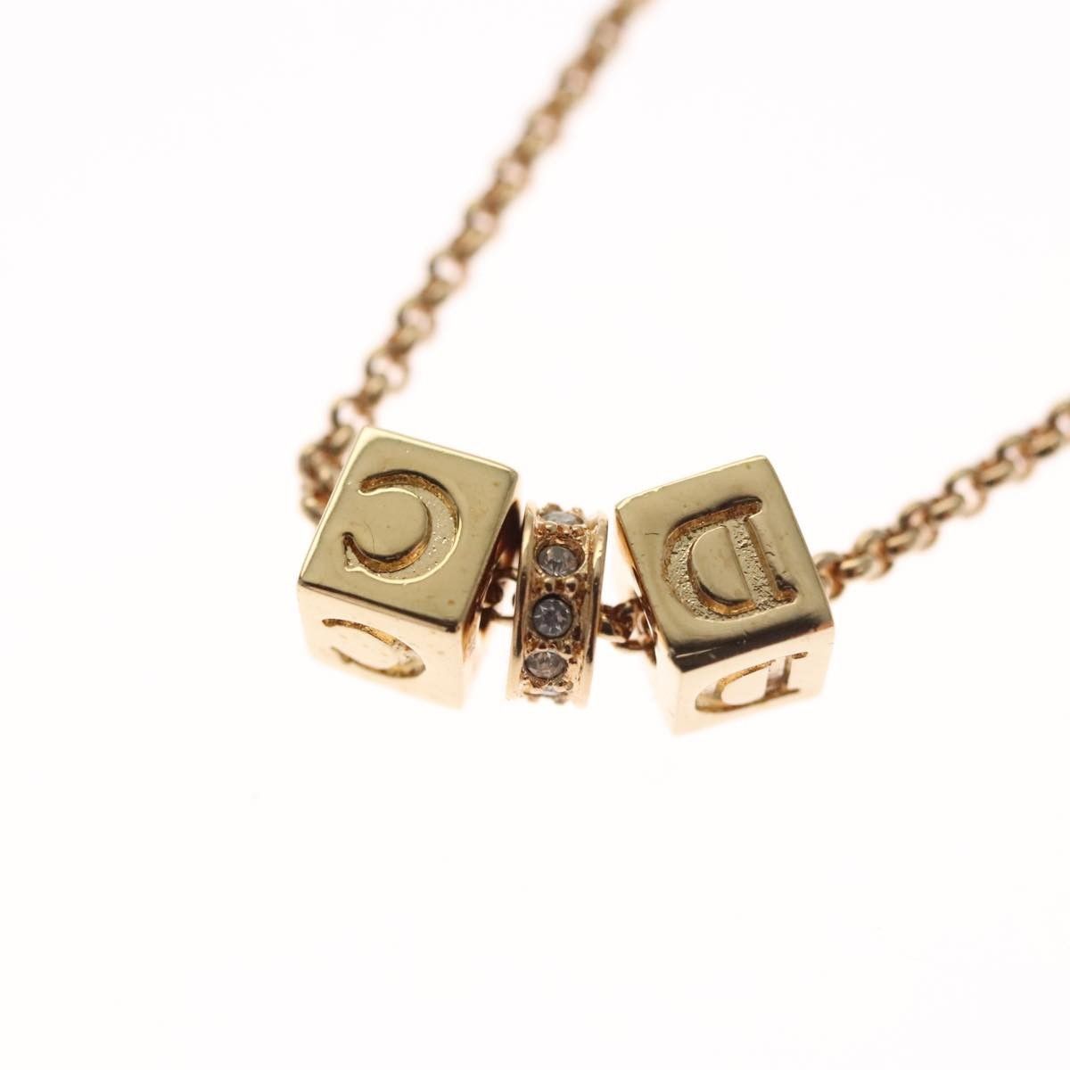 Dior Christian Dior CD Pendant Necklace Metal Size ONE SIZE - 3 Thumbnail