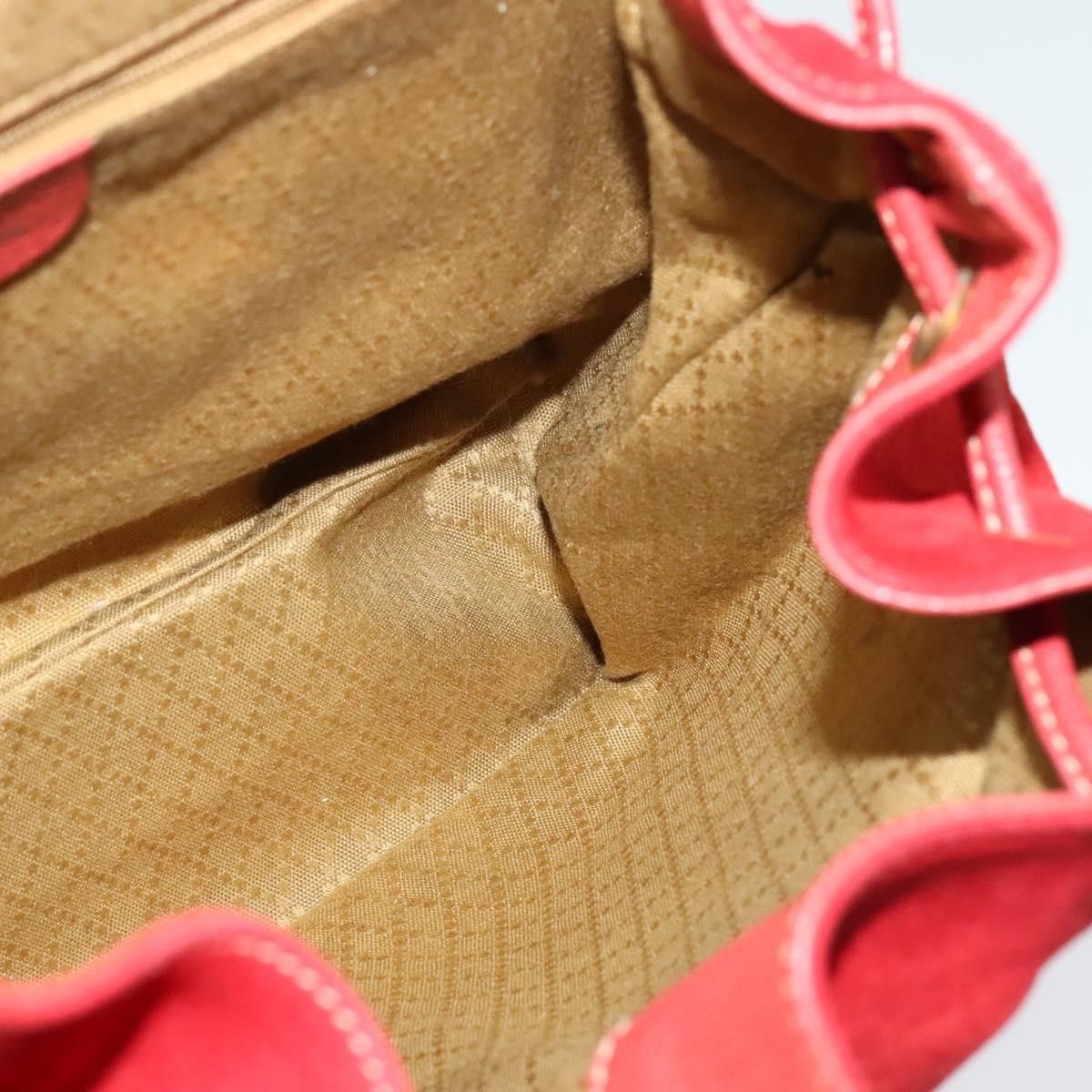Gucci Gucci Bamboo Tassel Backpack Suede Size ONE SIZE - 21 Thumbnail