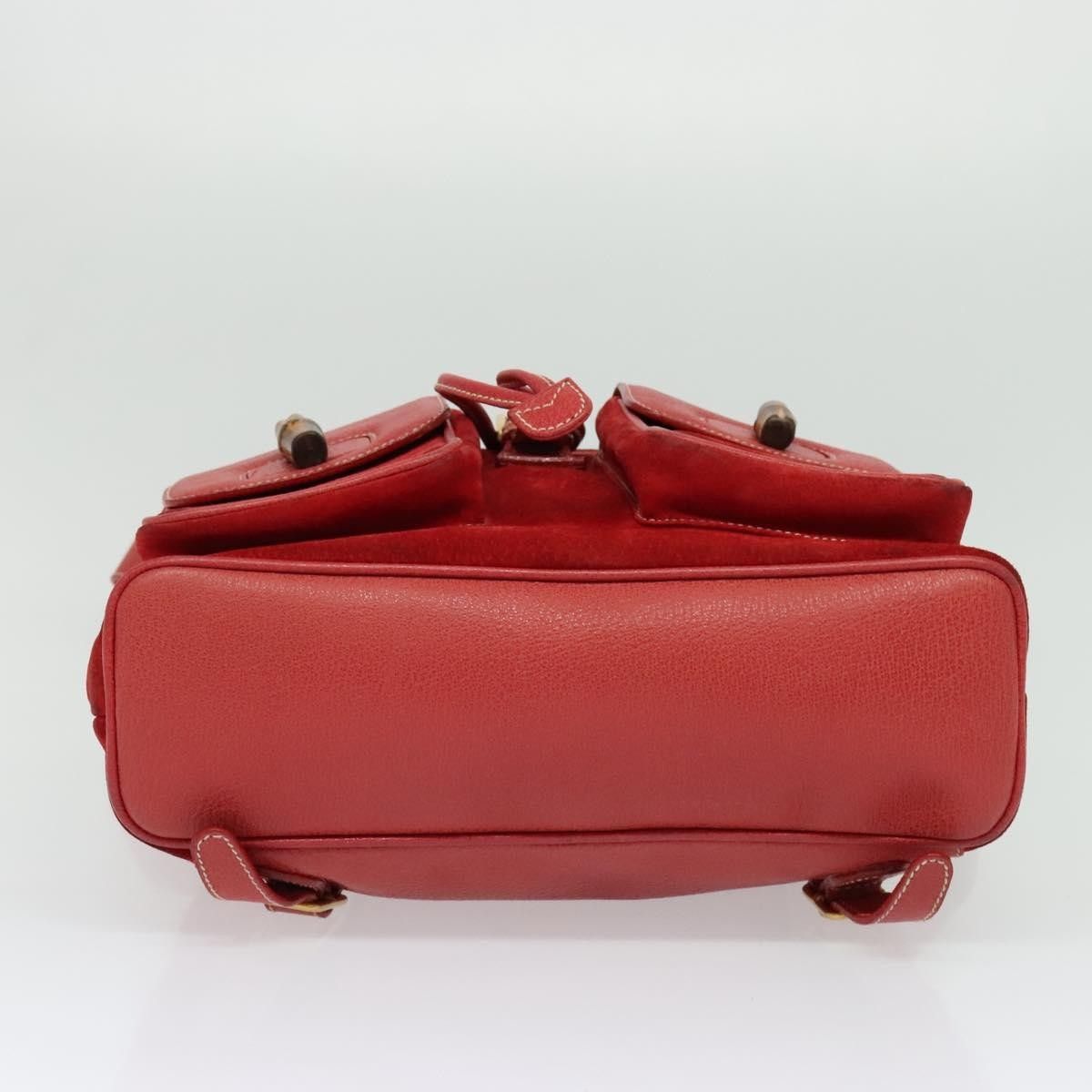 Gucci Gucci Bamboo Tassel Backpack Suede Size ONE SIZE - 13 Thumbnail
