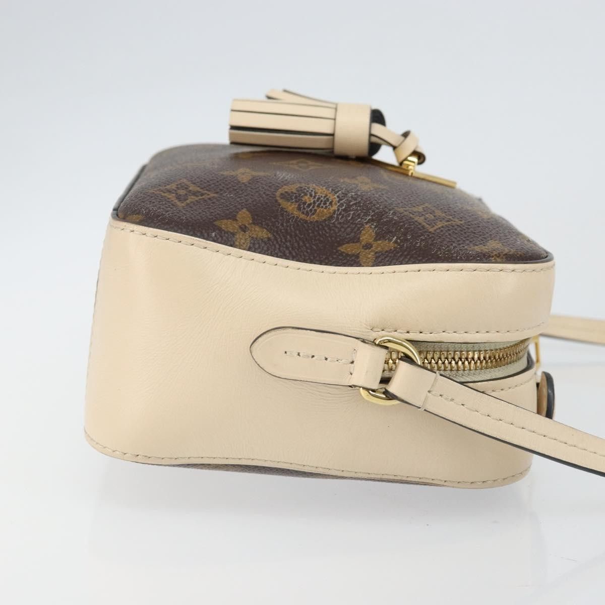 Louis Vuitton Saintonge Handbag Monogram Canvas with Leather