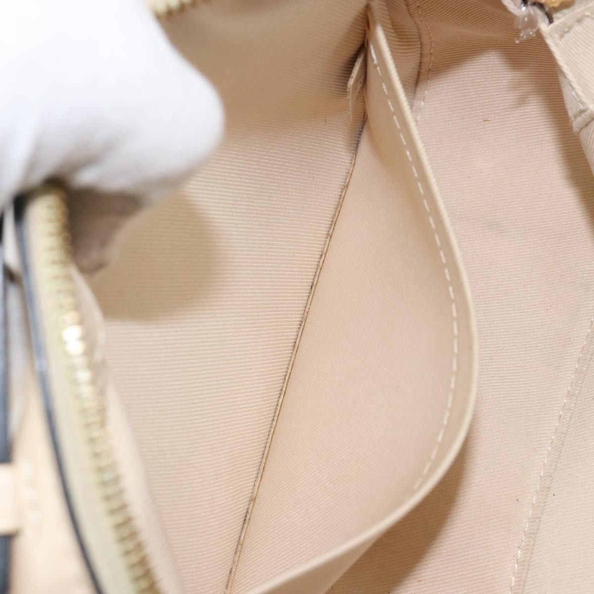 Louis Vuitton Saintonge Handbag Monogram Canvas with Leather