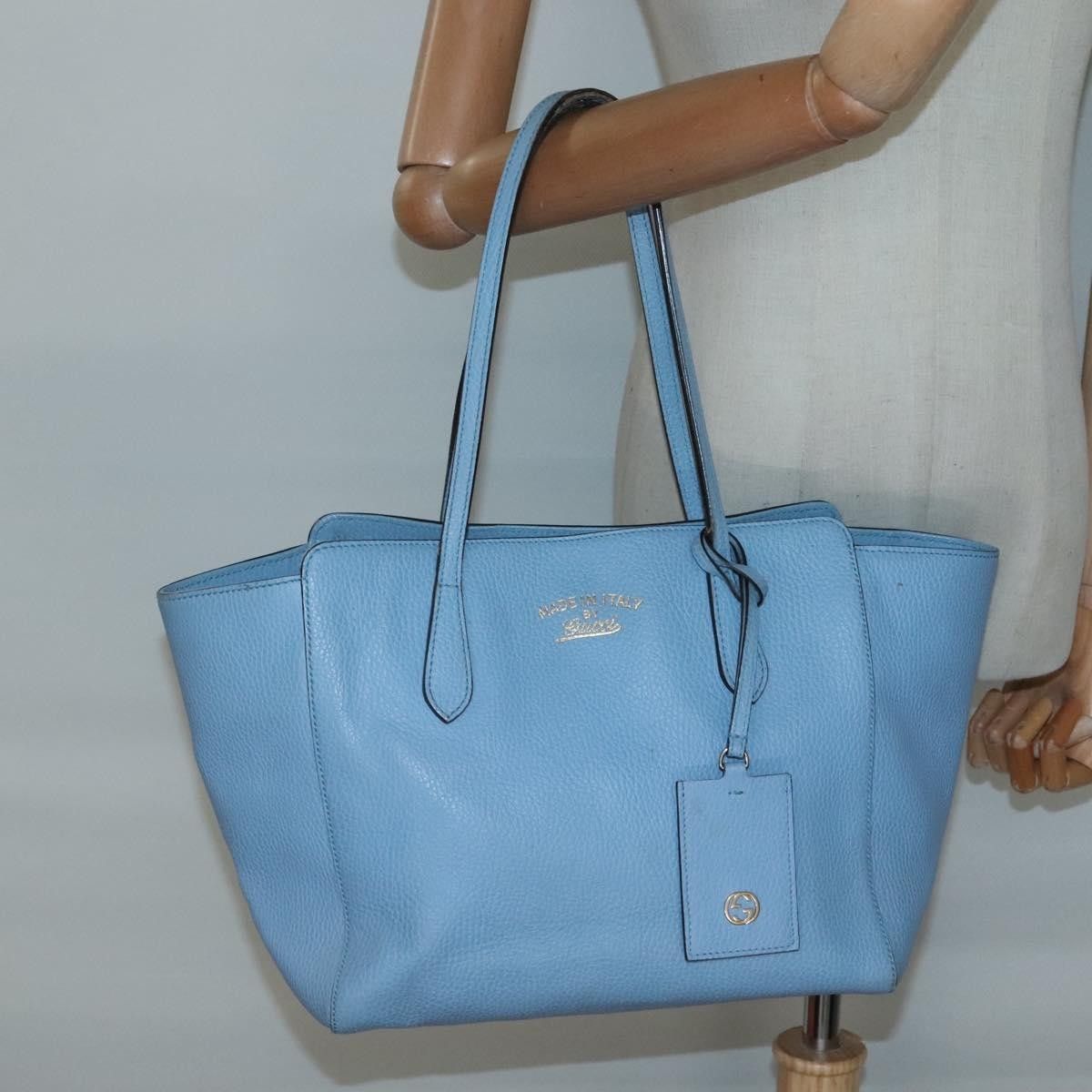 Gucci Gucci Swing Tote Leather Size ONE SIZE - 14 Thumbnail