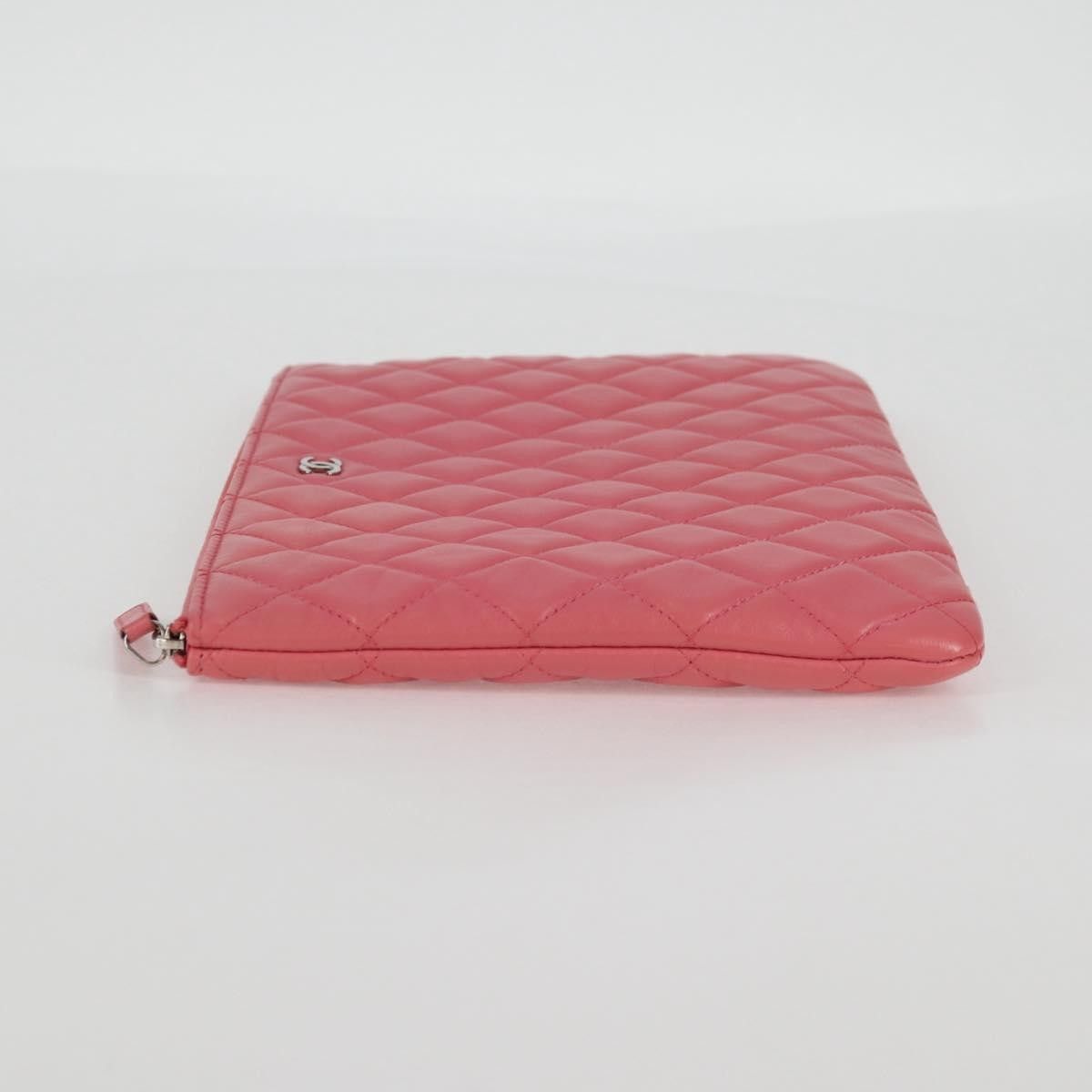 Chanel Chanel O Case Clutch Quilted Lambskin Size ONE SIZE - 3 Thumbnail