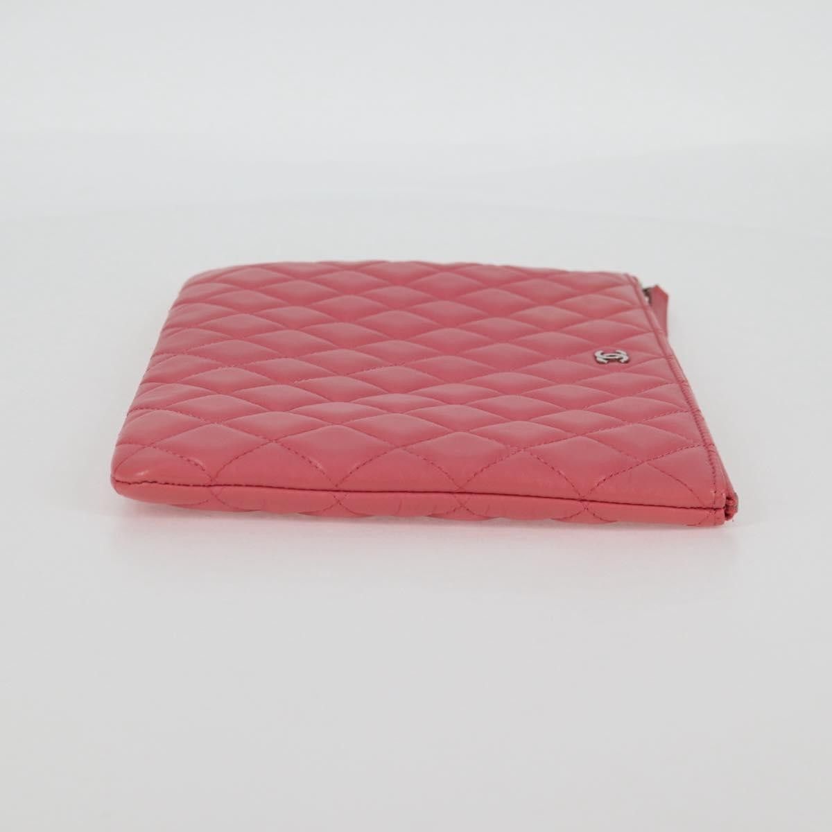 Chanel Chanel O Case Clutch Quilted Lambskin Size ONE SIZE - 4 Thumbnail