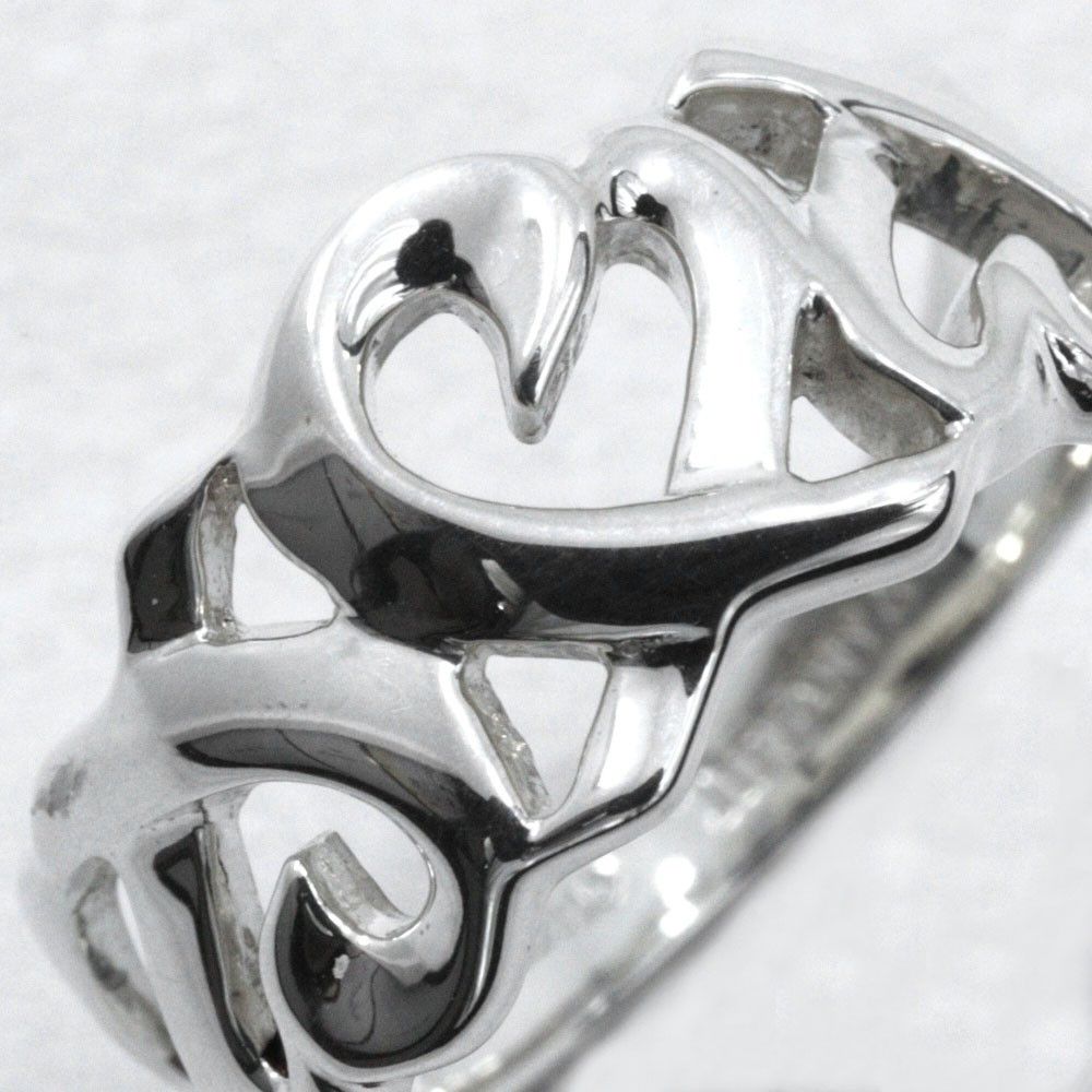 Tiffany & Co. Tiffany & Co. Triple Loving Heart Ring Silver 925 Size ONE SIZE - 4 Thumbnail
