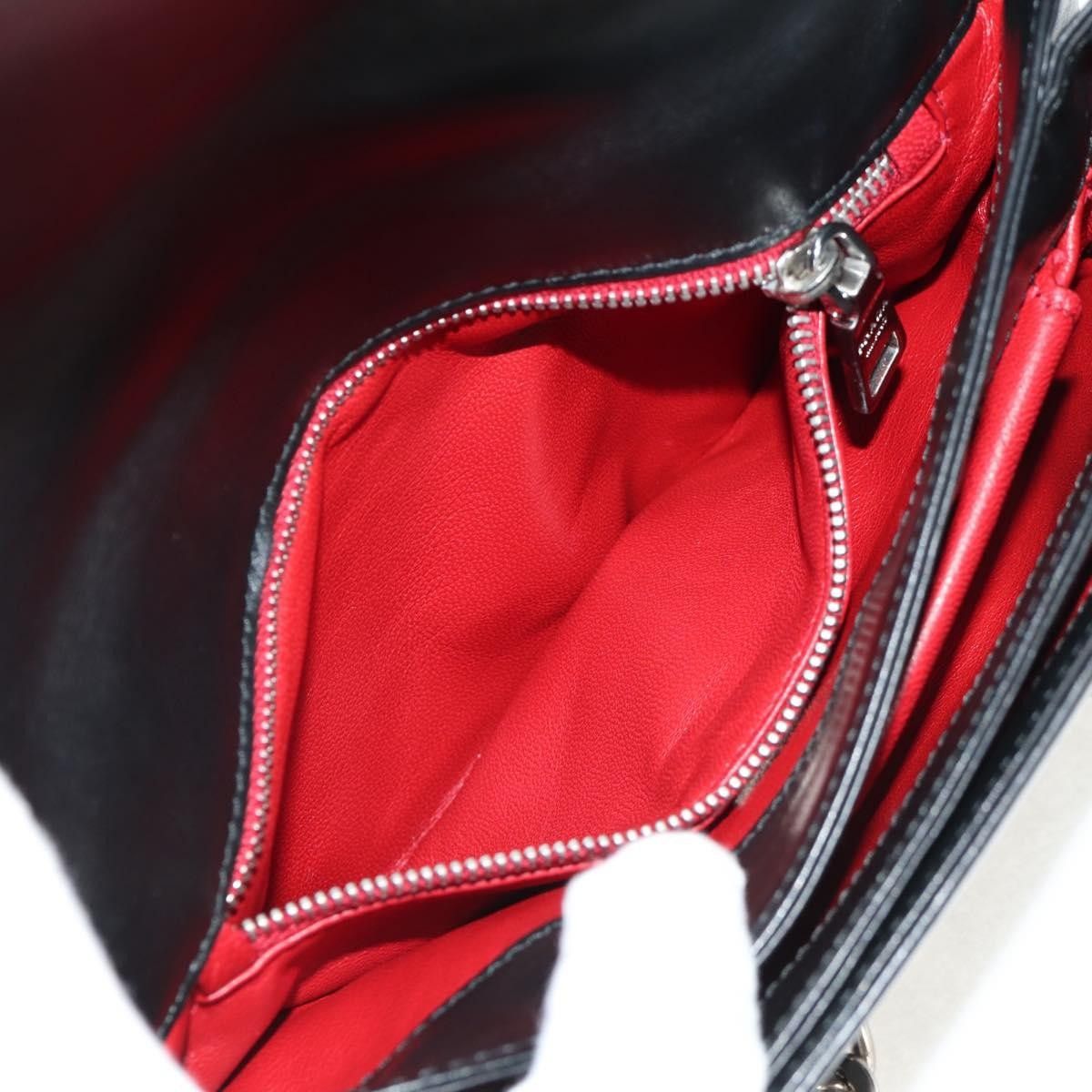 Prada Prada Grommet Chain Flap Shoulder Bag Tessuto with Soft Calf Size ONE SIZE - 23 Thumbnail