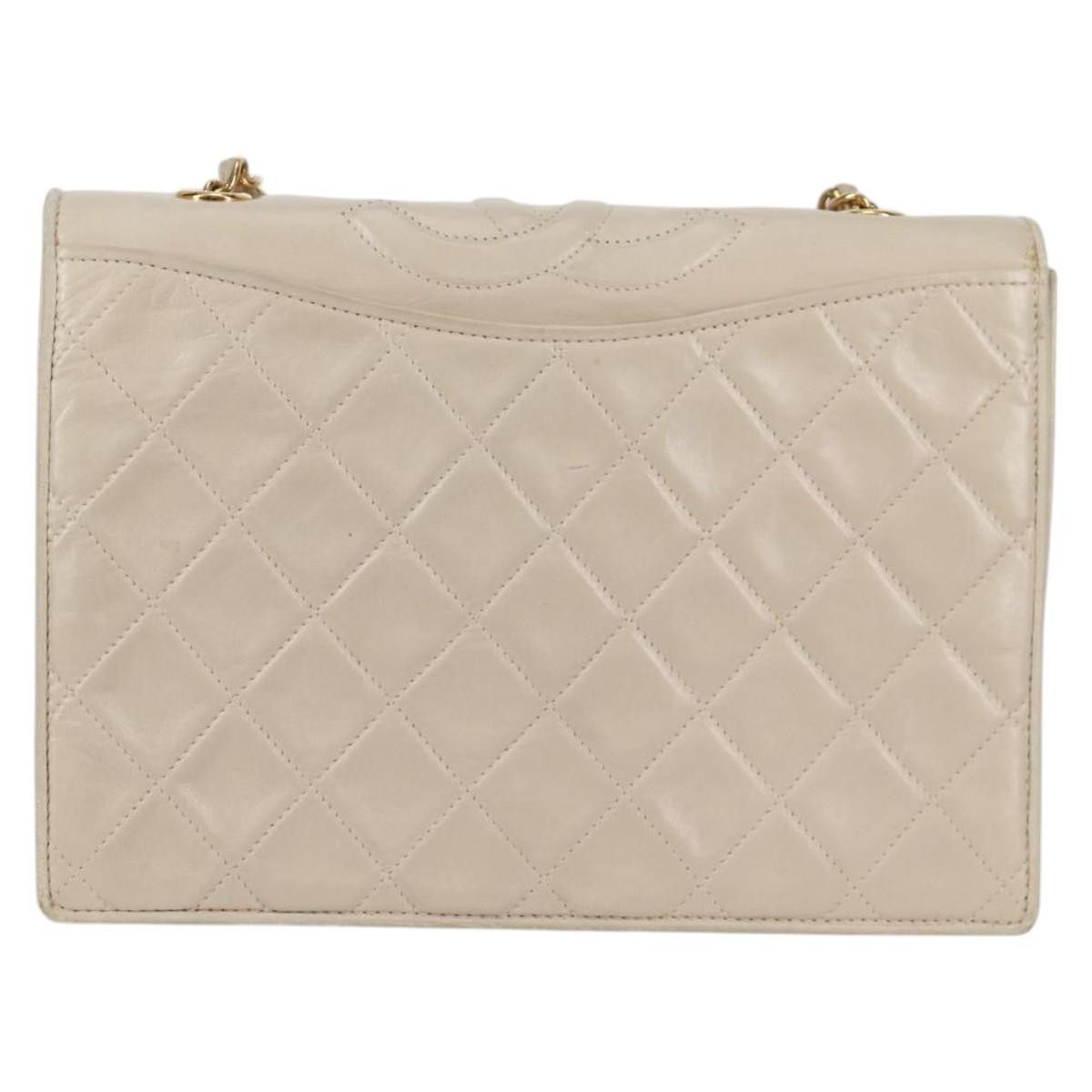 Chanel Chanel Vintage Tassel Flap Bag Quilted Lambskin Size ONE SIZE - 2 Thumbnail