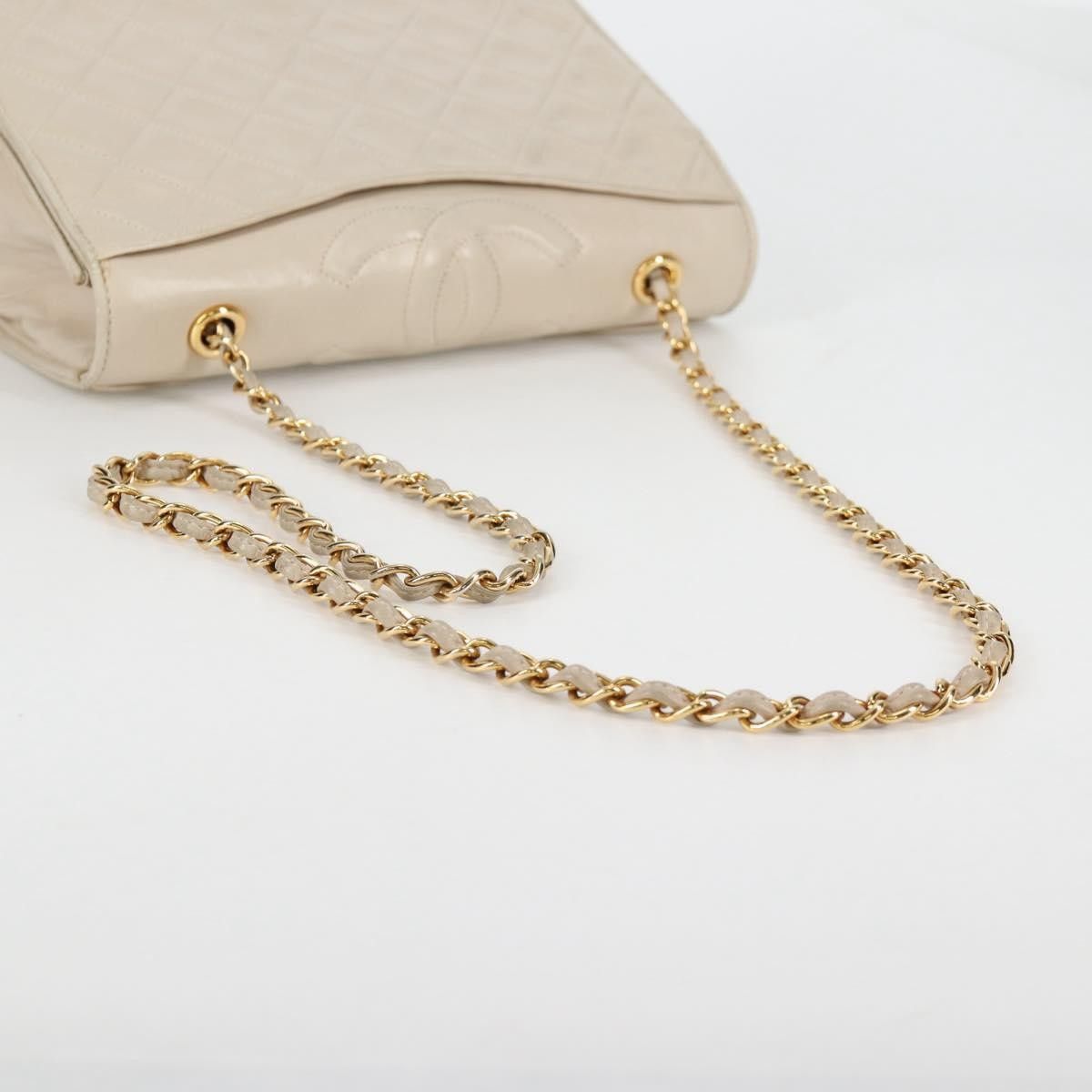 Chanel Chanel Vintage Tassel Flap Bag Quilted Lambskin Size ONE SIZE - 9 Thumbnail