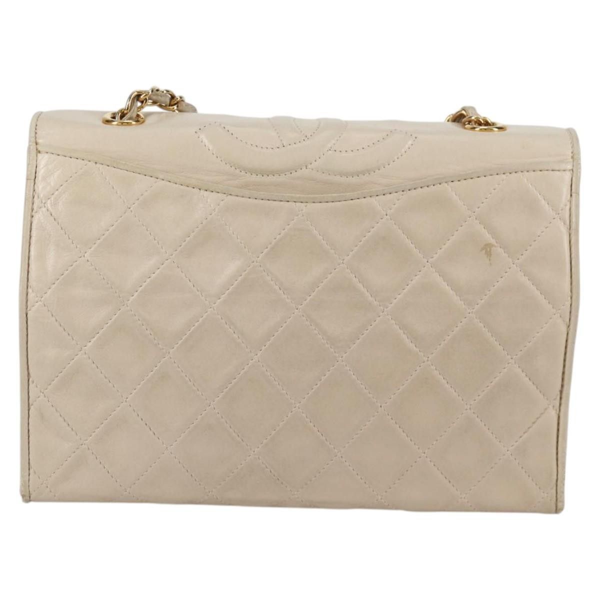 Chanel Chanel Vintage Tassel Flap Bag Quilted Lambskin Size ONE SIZE - 4 Thumbnail