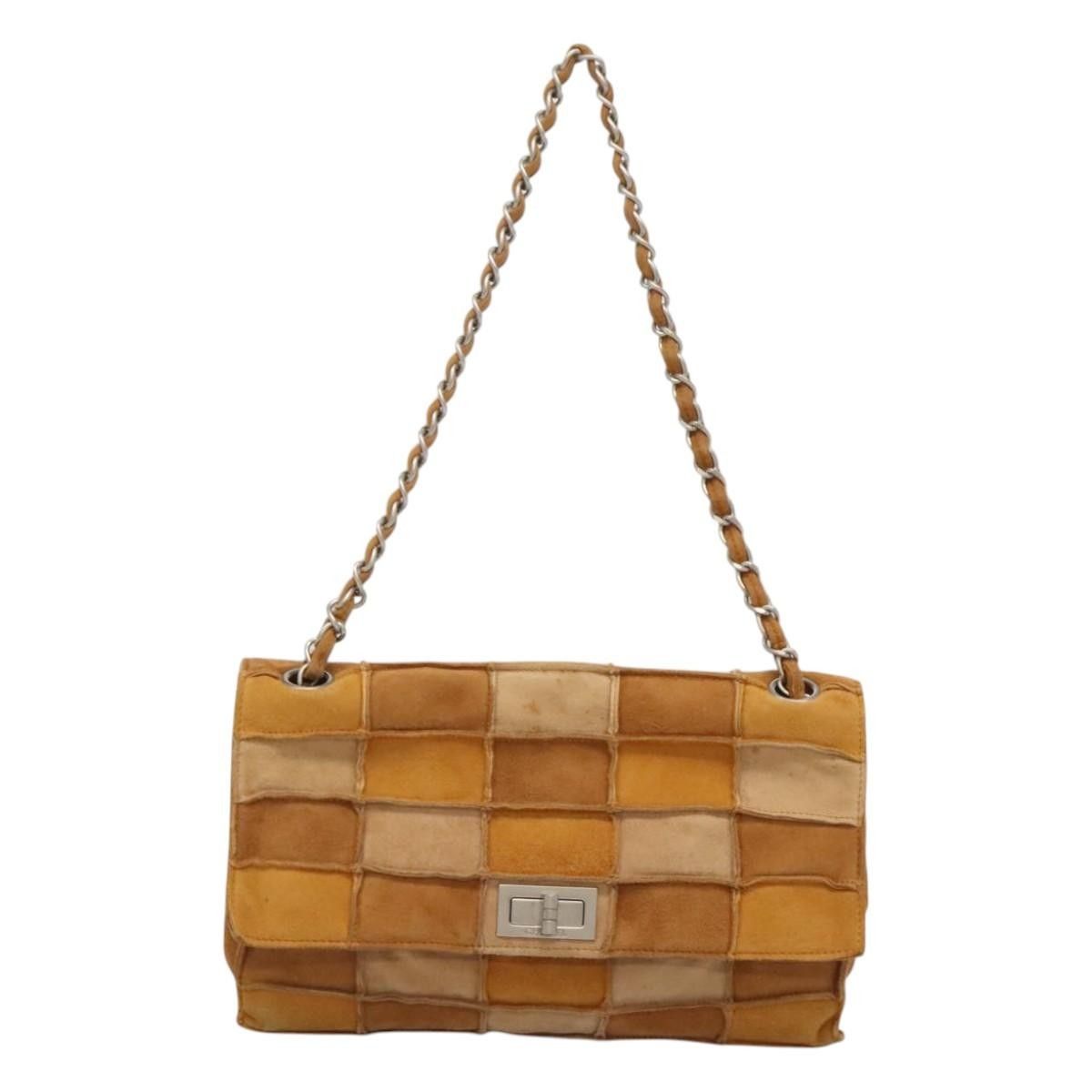 Chanel Chanel Reissue Flap Bag Suede Patchwork Size ONE SIZE - 21 Thumbnail