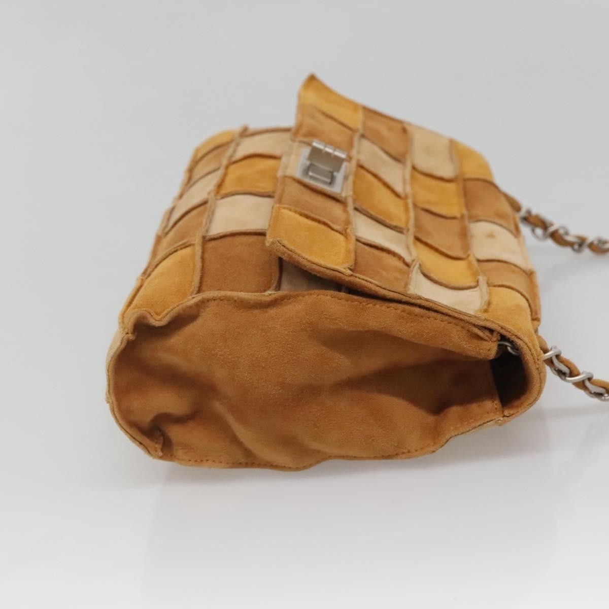 Chanel Chanel Reissue Flap Bag Suede Patchwork Size ONE SIZE - 4 Thumbnail