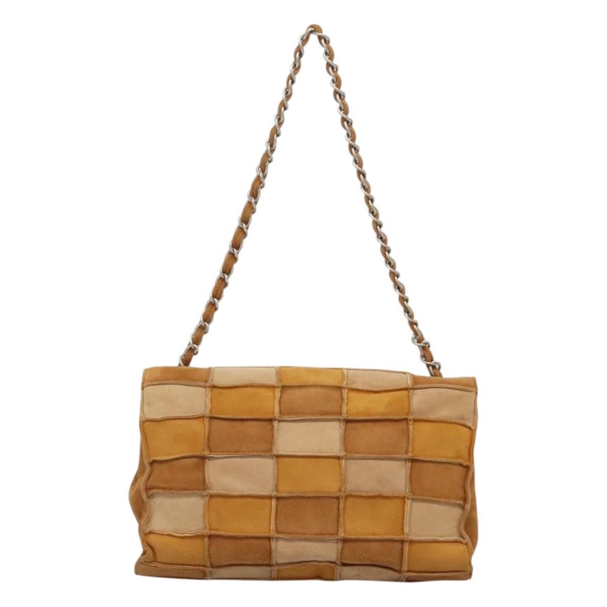 Chanel Chanel Reissue Flap Bag Suede Patchwork Size ONE SIZE - 2 Thumbnail