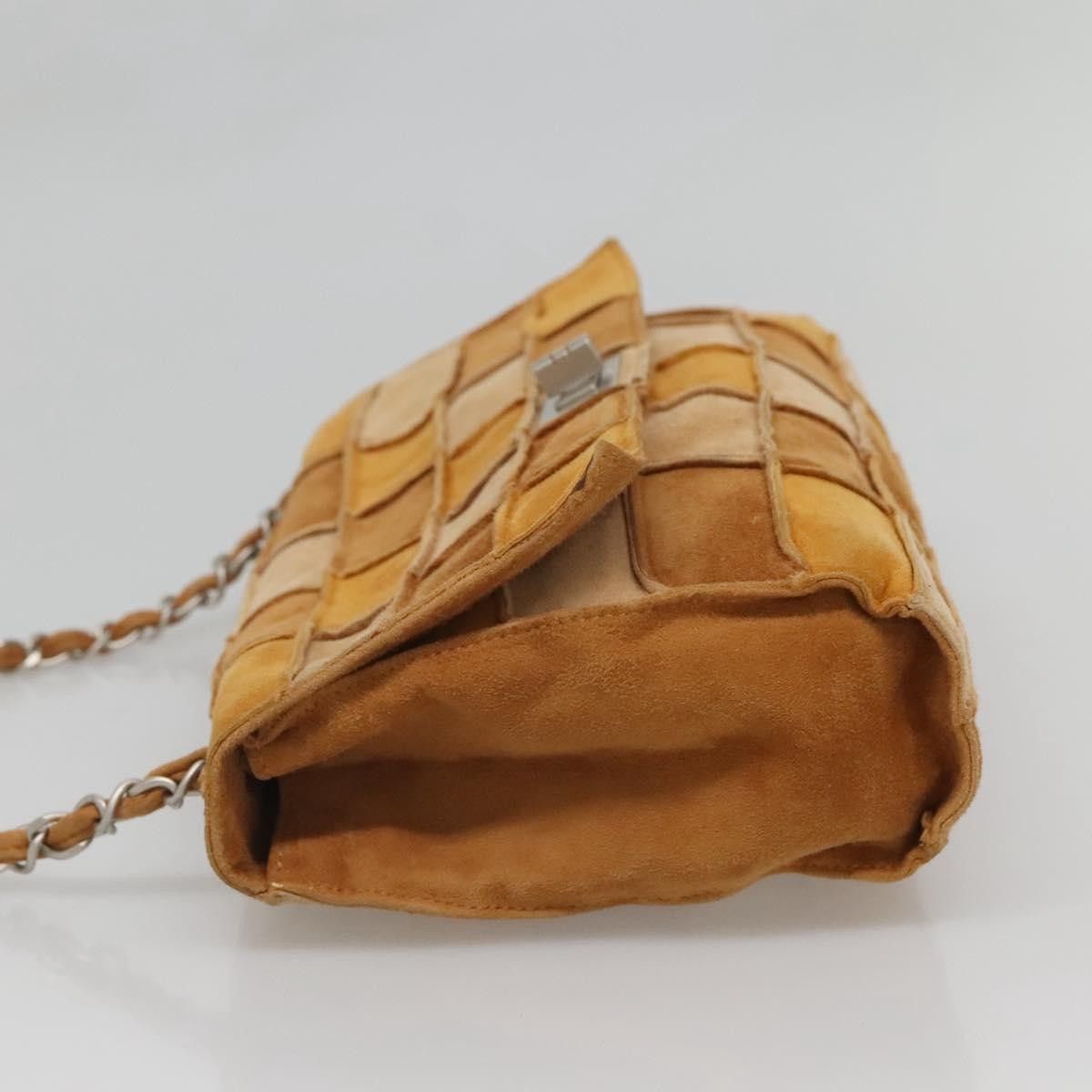 Chanel Chanel Reissue Flap Bag Suede Patchwork Size ONE SIZE - 3 Thumbnail