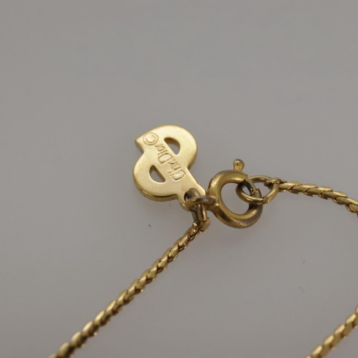 Dior Christian Dior CD Pendant Necklace Gold-plated Size ONE SIZE - 8 Thumbnail
