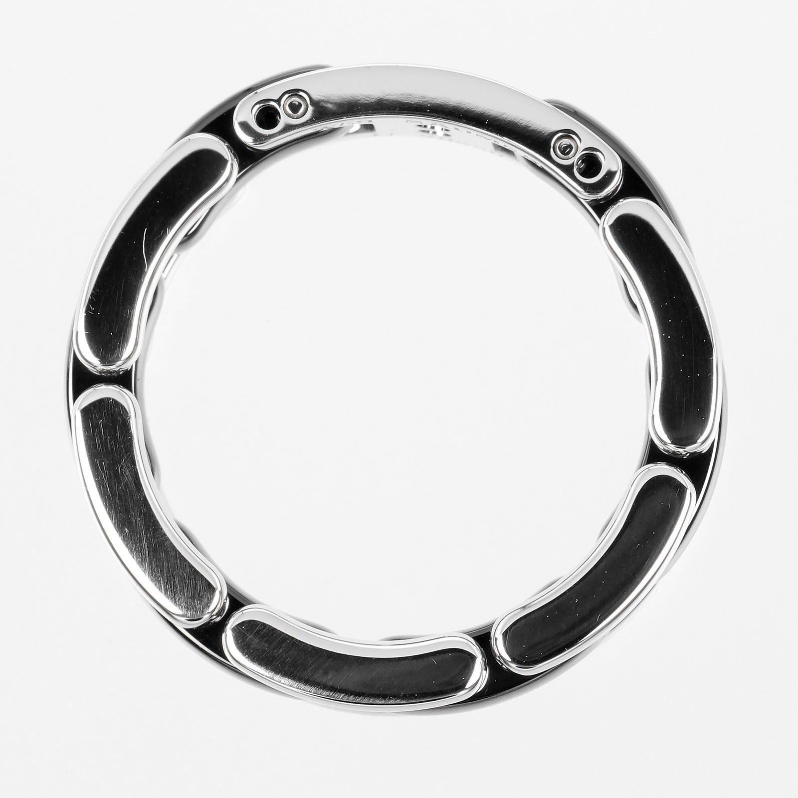 Chanel Chanel Ultra Ring 18K White Gold and Ceramic with Diamond Size ONE SIZE - 4 Thumbnail