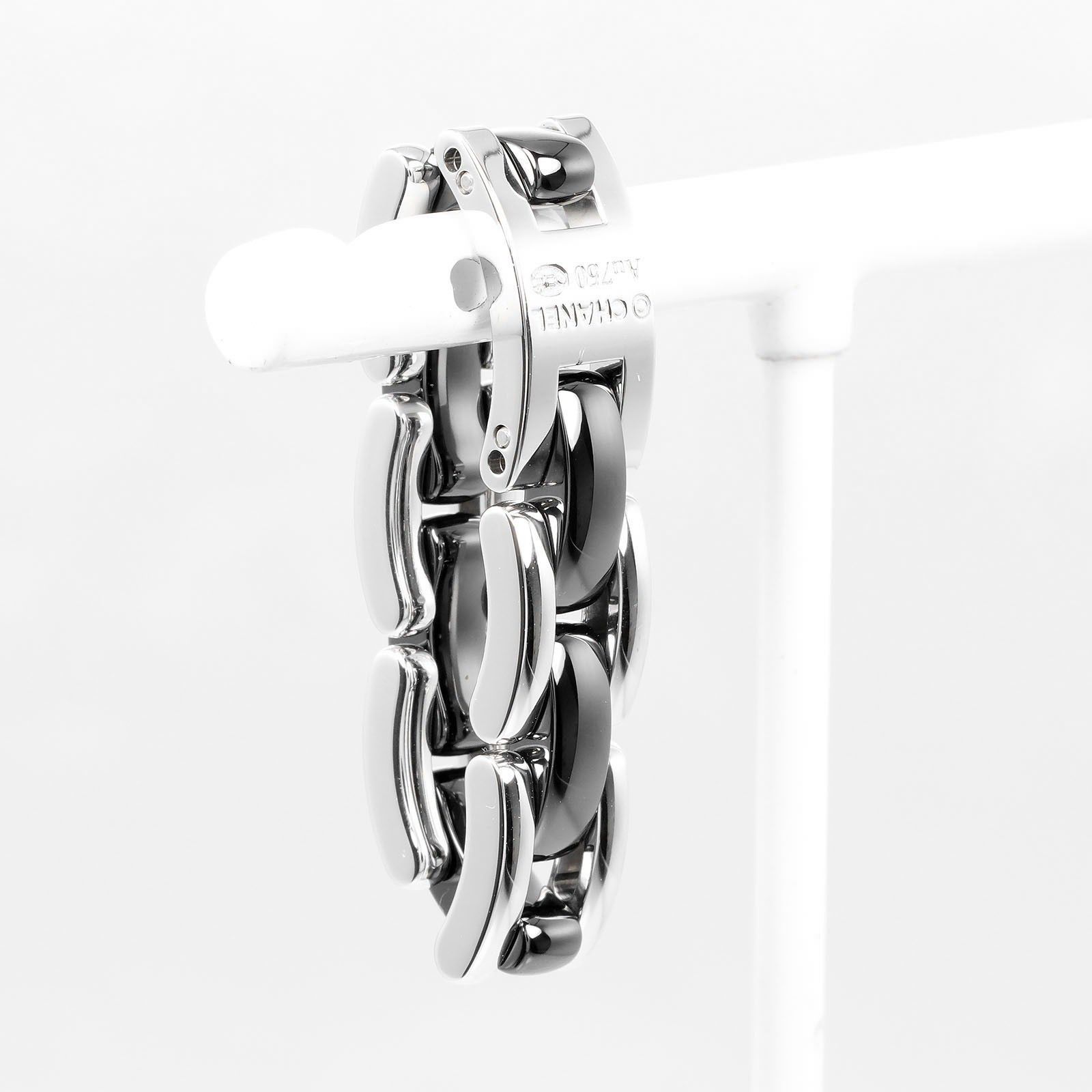 Chanel Chanel Ultra Ring 18K White Gold and Ceramic with Diamond Size ONE SIZE - 6 Thumbnail