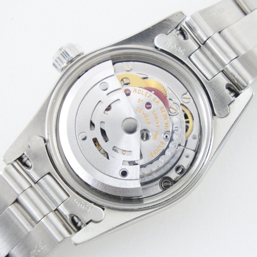 Rolex Rolex Oyster Perpetual Automatic Watch Stainless Steel and White Gold Size ONE SIZE - 5 Thumbnail