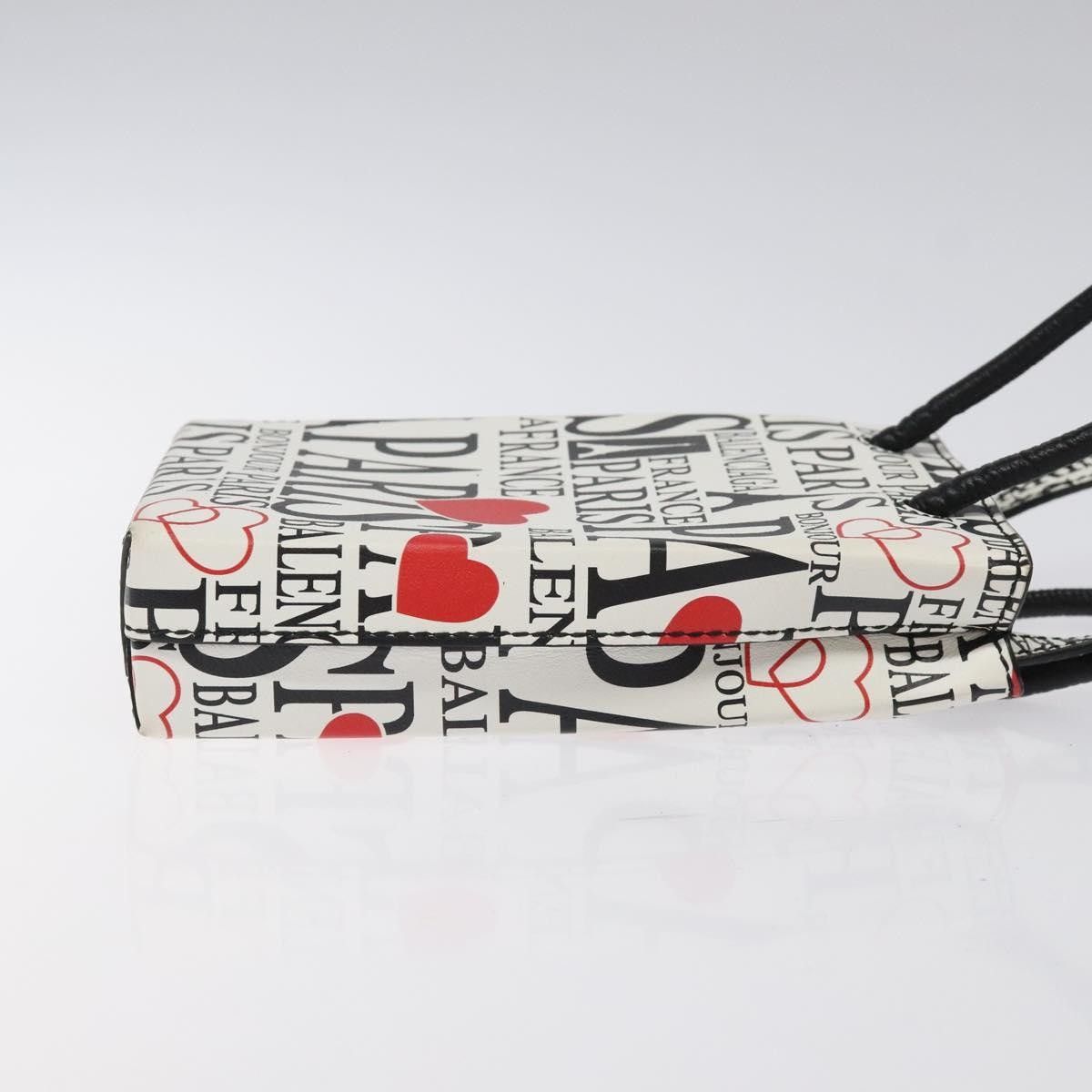 Balenciaga Balenciaga Shopping Phone Holder Printed Leather Size ONE SIZE - 3 Thumbnail