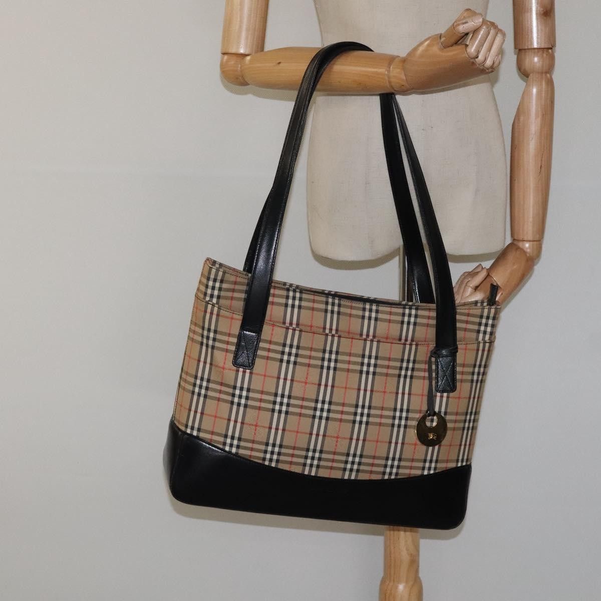 Burberry Burberry Shoulder Bag Nova Check Canvas Size ONE SIZE - 12 Thumbnail